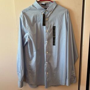 Banana Republic Blue Dot Pattern Men's Shirt